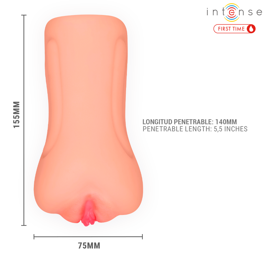 Intense First Time Erika – Jungfrau-Masturbator mit Blutungseffekt