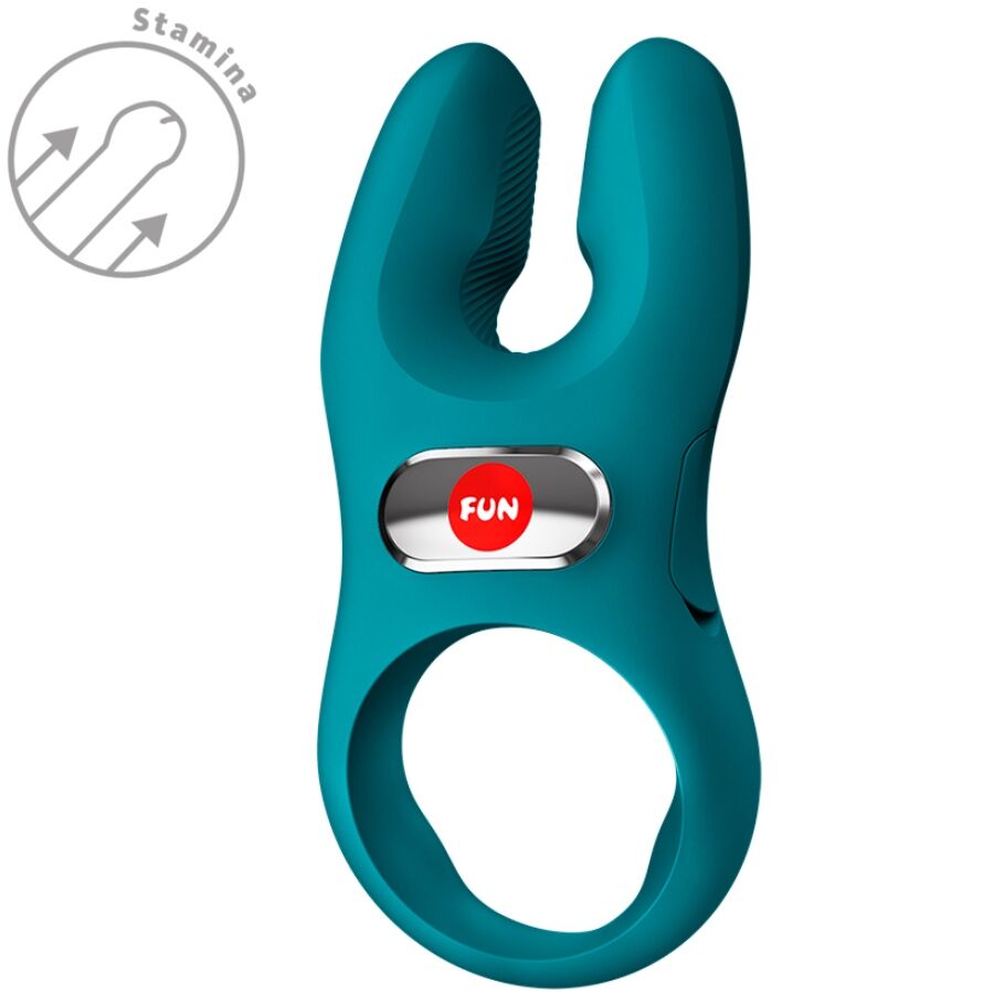 FUN FACTORY – NŌS PRO Vibrierender Penisring, Flaschengrün