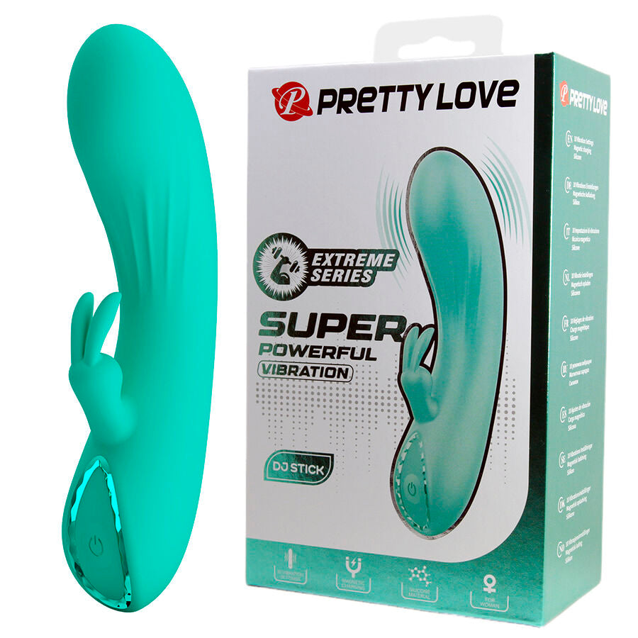 PRETTY LOVE – DJ STICK G-SPOT TURQUOISE VIBRATOR