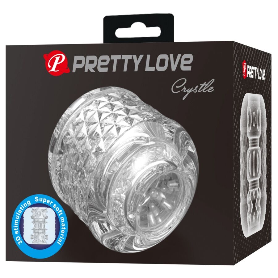 PRETTY LOVE – CRYSTLE DOUBLE ENTRY MASTURBATOR