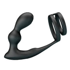 MR PLAY – PLUG ANAL VIBRANT AVEC ANNEAU PÉNIS ET TÉLÉCOMMANDE