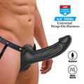 PRETTY LOVE – LANDON BLACK STRAP-ON VIBRANT