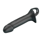 PRETTY LOVE – LANDON BLACK STRAP-ON VIBRANT