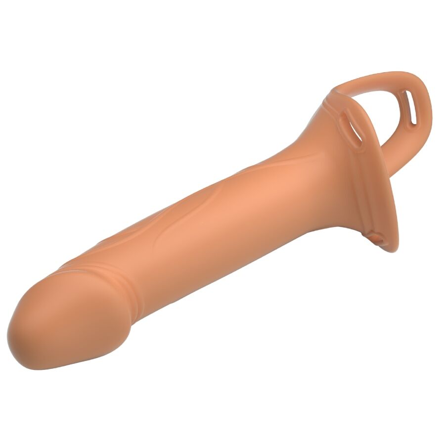 PRETTY LOVE – LANDON LIGHT-SKIN VIBRATING STRAP-ON