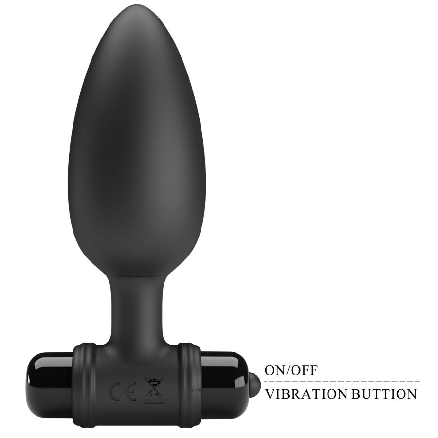 MR PLAY – SUPER POWER ANAL PLUG WITH VIBRATION