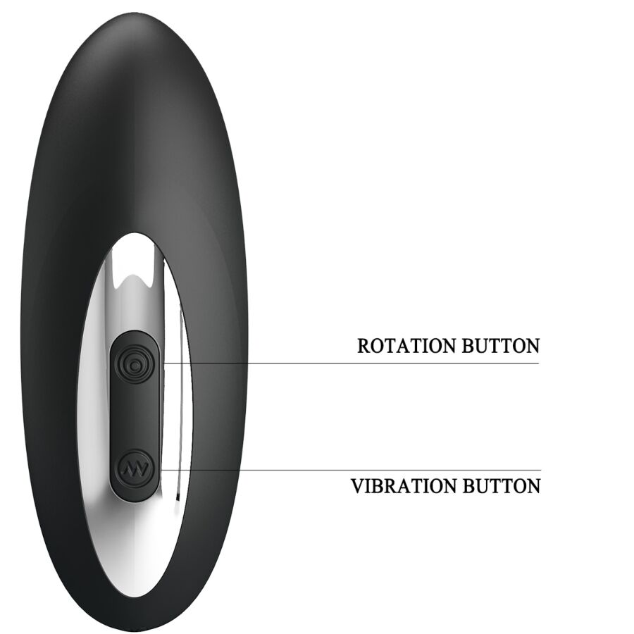 MR PLAY – PROSTATE MASSAGER WITH ROTATION AND VIBRATION