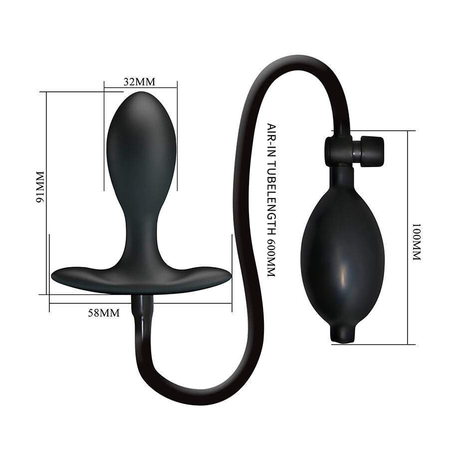 MR PLAY – ADJUSTABLE INFLATABLE ANAL PLUG