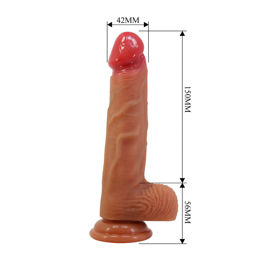 PRETTY LOVE – LISLE DILDO REALISTICO CON VENTOSA 20,6 CM -Ø- 4,2 CM