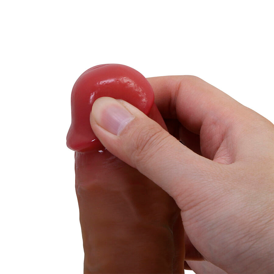 PRETTY LOVE – Curtis Realistischer Dildo mit Saugnapf, 17,3 cm x Ø 4,2 cm