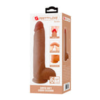 PRETTY LOVE – Mendel Realistischer Dildo mit Saugnapf, 25,5 cm x Ø 5,6 cm