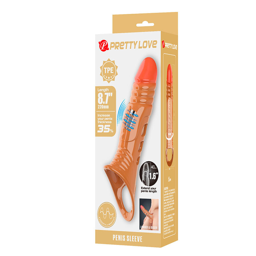 PRETTY LOVE – MANCHON DE PÉNIS VIBRANT