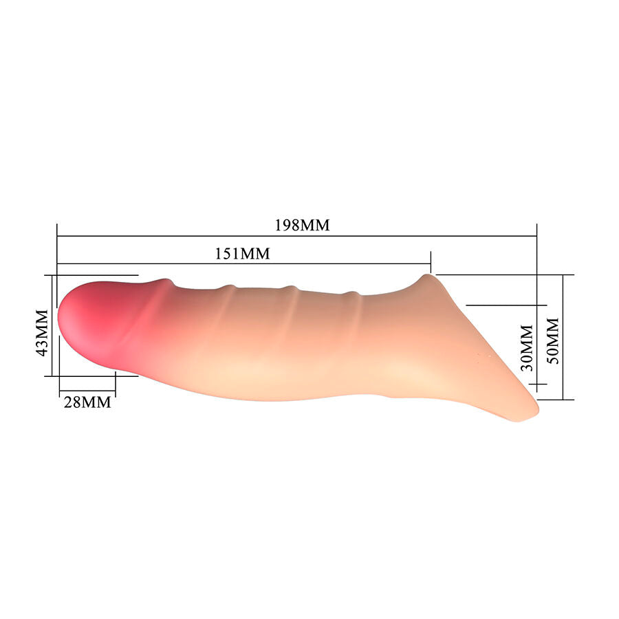 PRETTY LOVE – DARNELL REALISTIC EFFECT PENIS COVER