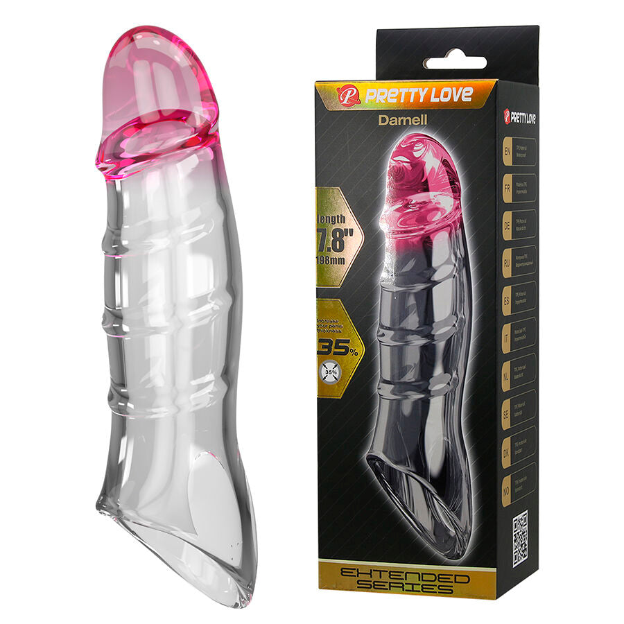 PRETTY LOVE Darnell – Penishülle mit transparentem Effekt