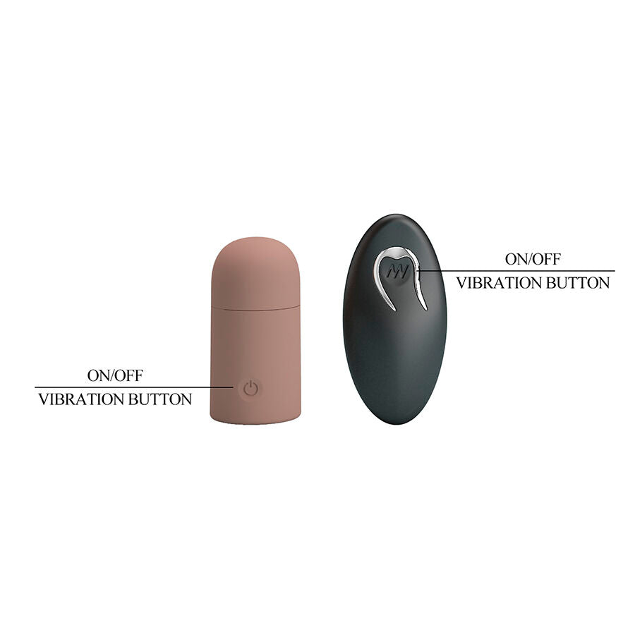 PRETTY LOVE – Strukturierte Penishülle mit Vibration und Fernbedienung, 12 Stufen