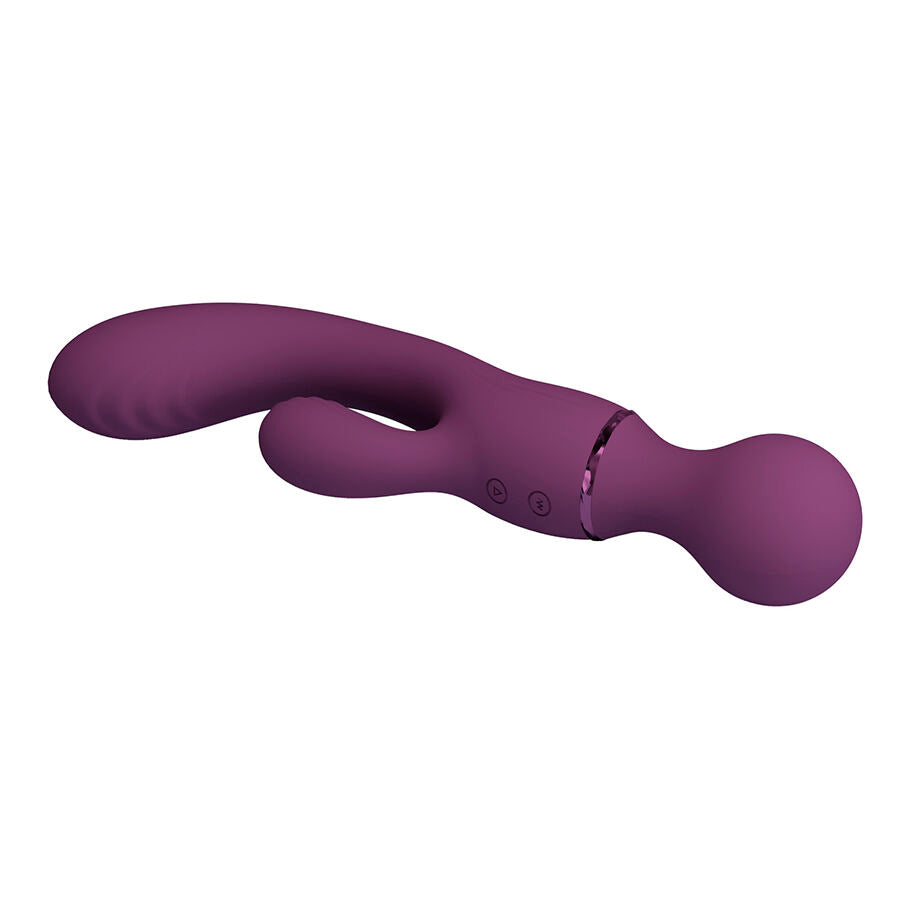 PRETTY LOVE – VIBRATEUR POINT G VIOLET POLYVALENT