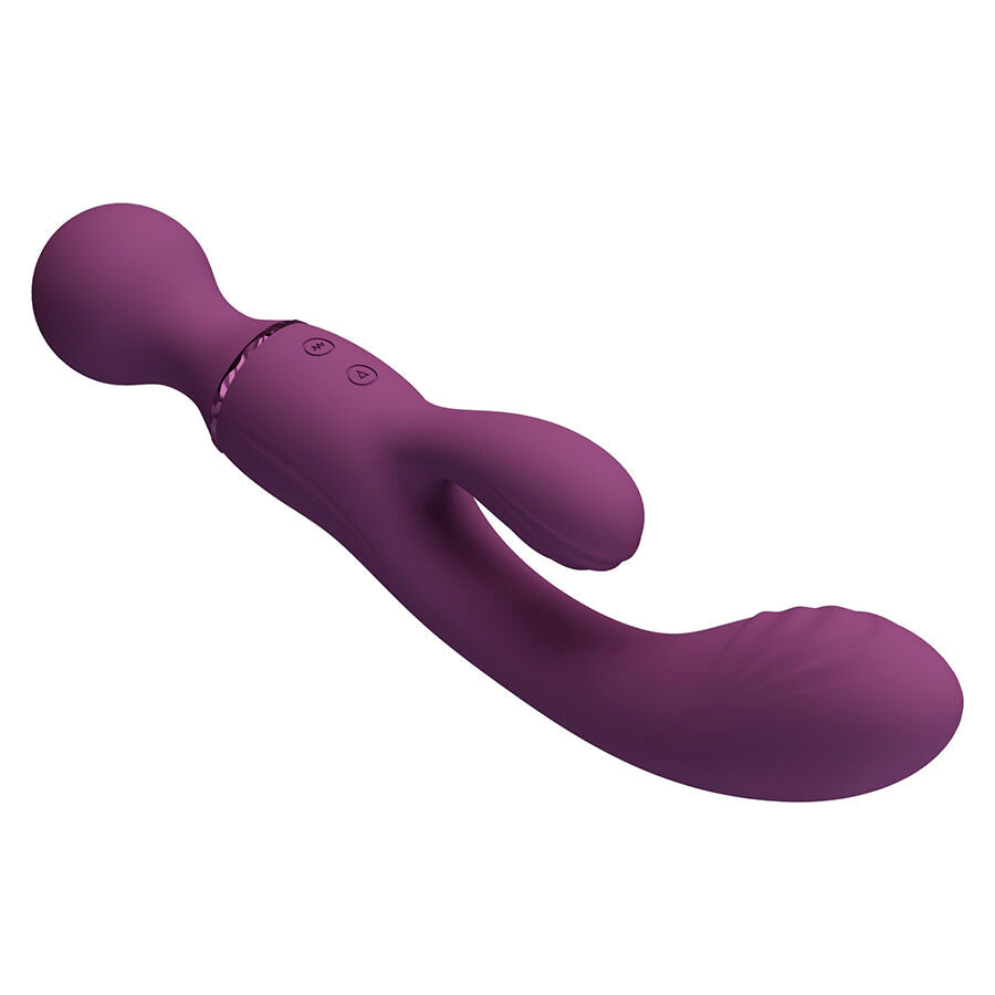 PRETTY LOVE – VIBRATEUR POINT G VIOLET POLYVALENT