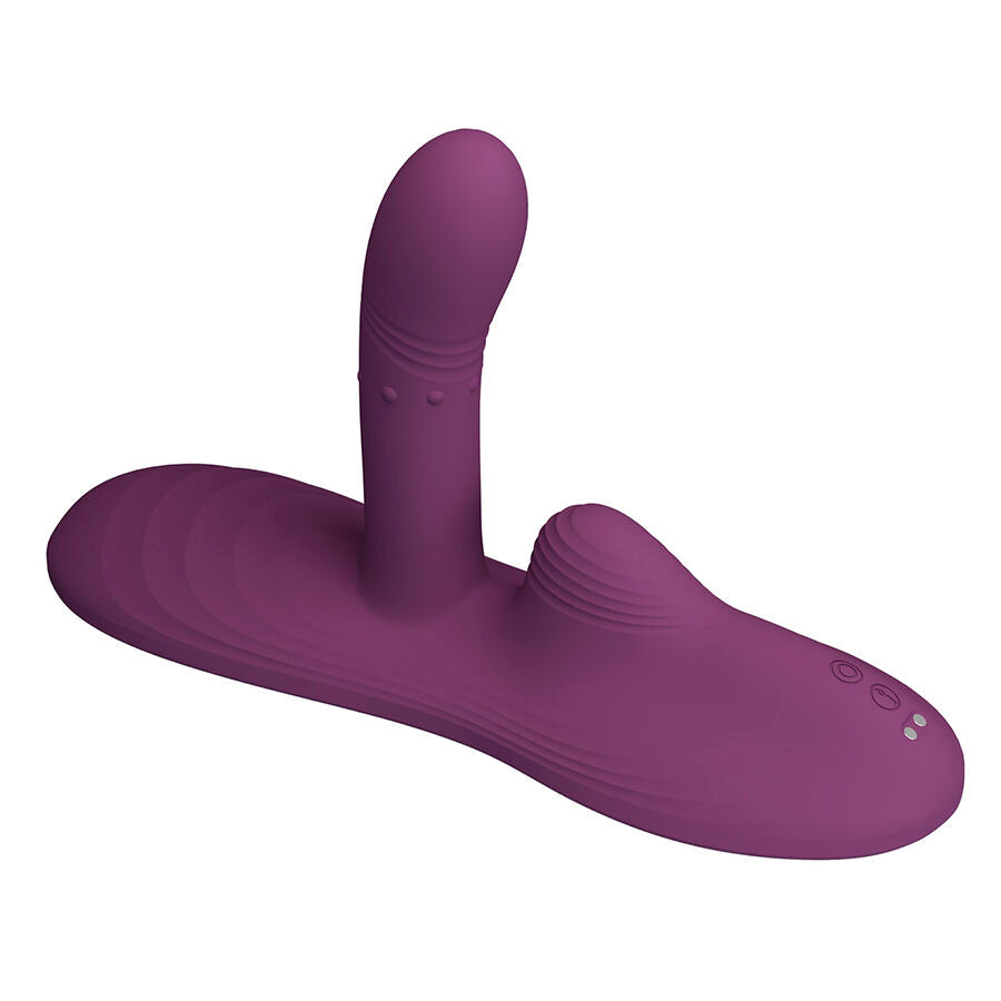PRETTY LOVE – LUKA VIBRATEUR À POSITION ASSISE AVEC EFFET CHAUFFANT ET TÉLÉCOMMANDE