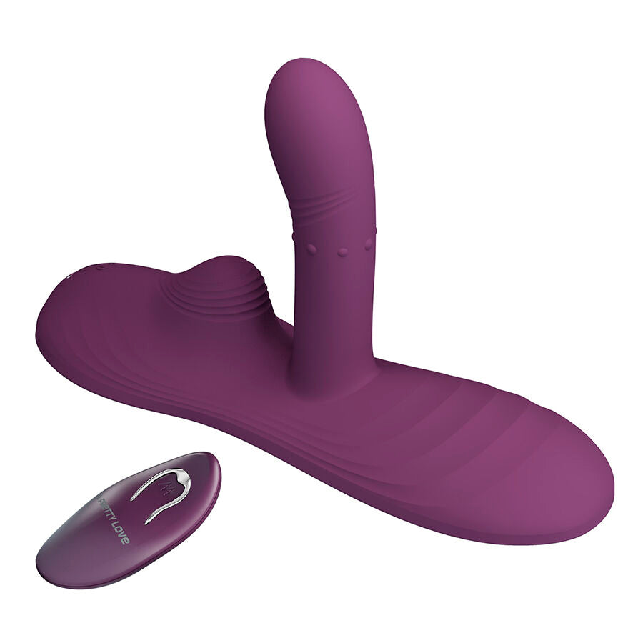 Pretty Love Luka – Sitzvibrator mit Wärmeeffekt und Fernbedienung