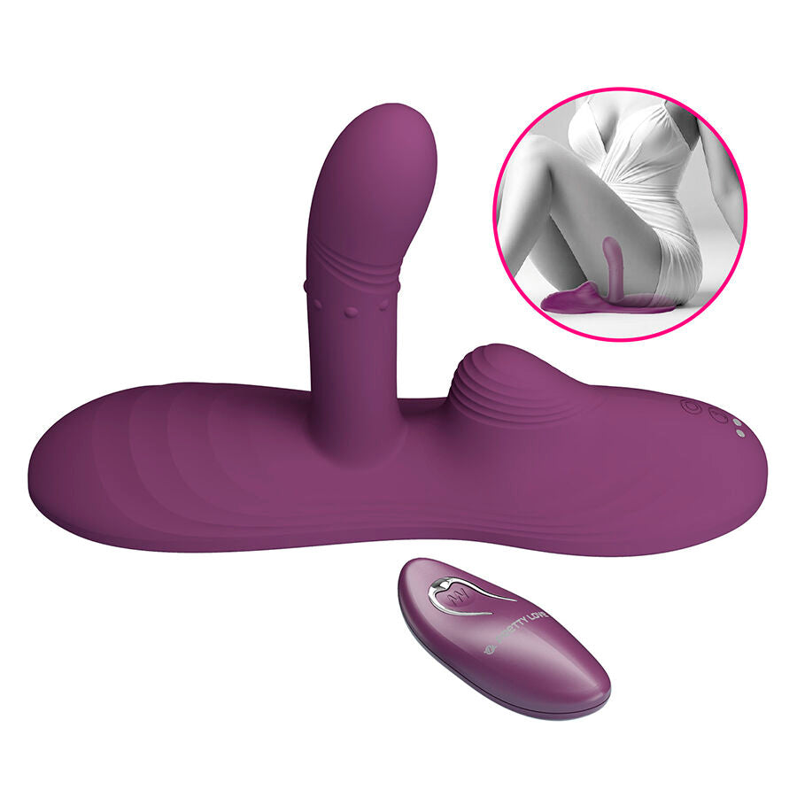 Pretty Love Luka – Sitzvibrator mit Wärmeeffekt und Fernbedienung
