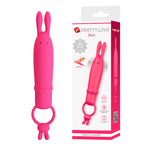 PRETTY LOVE – DELIA RABBIT VIBRATOR WITH RESISTANCE RING