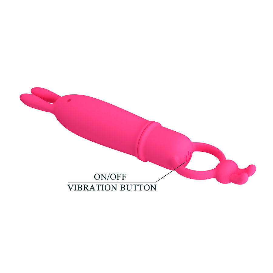 PRETTY LOVE – DELIA RABBIT VIBRATOR WITH RESISTANCE RING