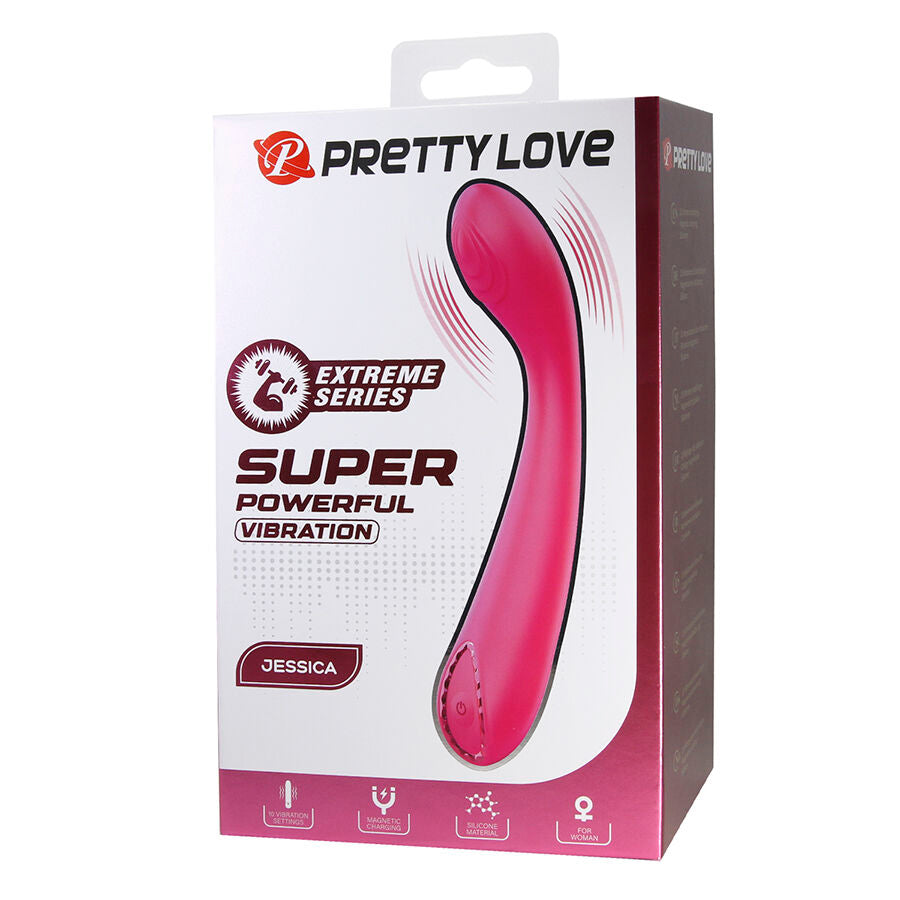 PRETTY LOVE Jessica – Hochleistungsvibrator, pink