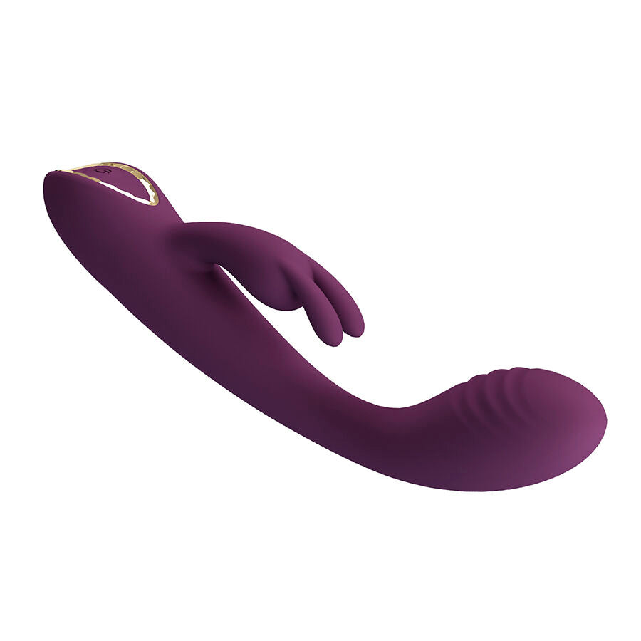 PRETTY LOVE – EMMA RABBIT PURPLE VIBRATOR WITH STIMULATOR