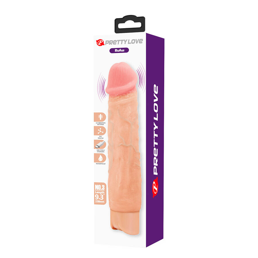 PRETTY LOVE – RUFUS VIBRATEUR FLEXIBLE ET RÉALISTE RUFUS
