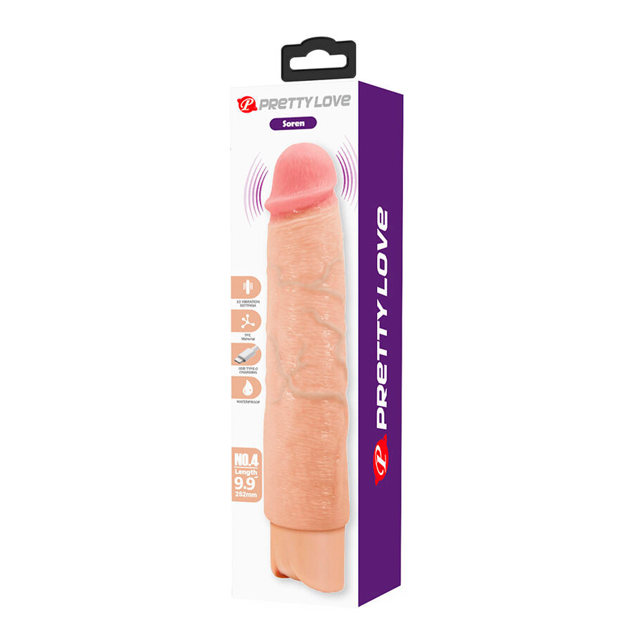 PRETTY LOVE Soren – Flexibler realistischer Vibrator