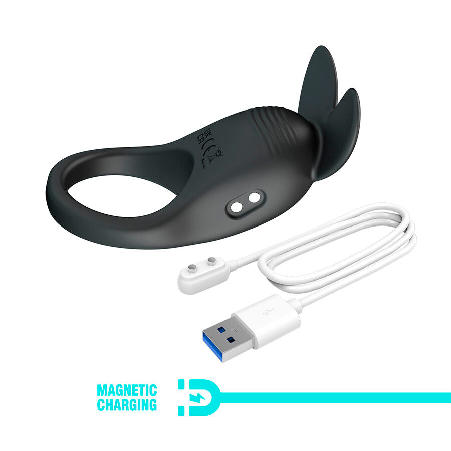 PRETTY LOVE – CARLTON PENIS RING WITH CLITORAL STIMULATOR