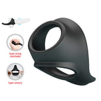 CRAZY BULL – Zadok Ergonomischer Ring mit Perinealstimulator
