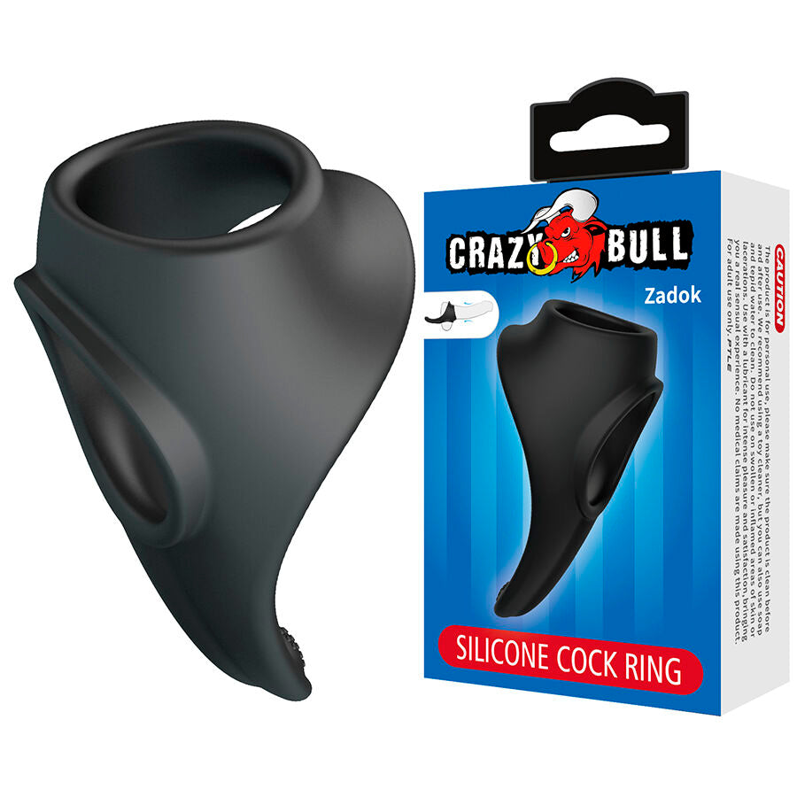 CRAZY BULL – Zadok Ergonomischer Ring mit Perinealstimulator