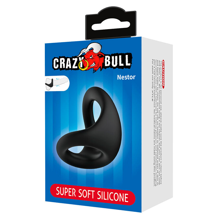 CRAZY BULL – NESTOR ERGONOMIC PENIS AND TESTICLE RING