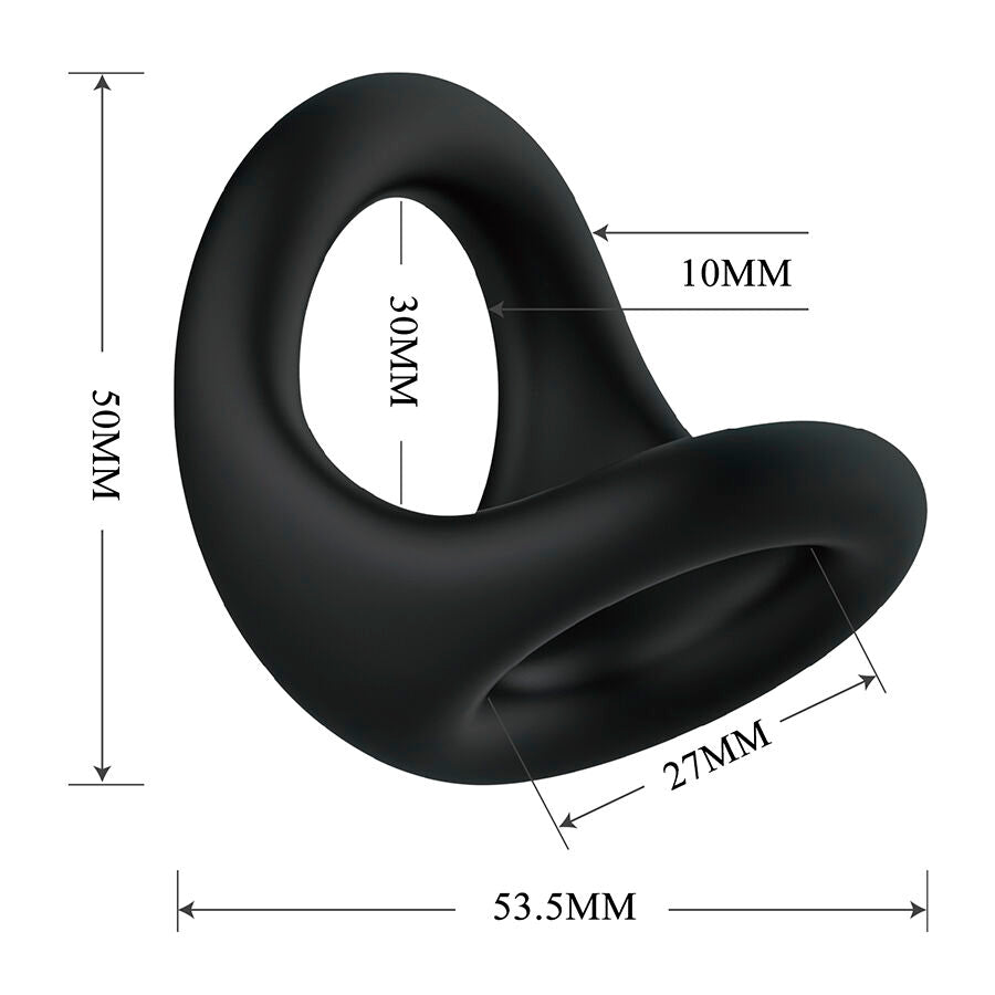 CRAZY BULL – NESTOR ERGONOMIC PENIS AND TESTICLE RING