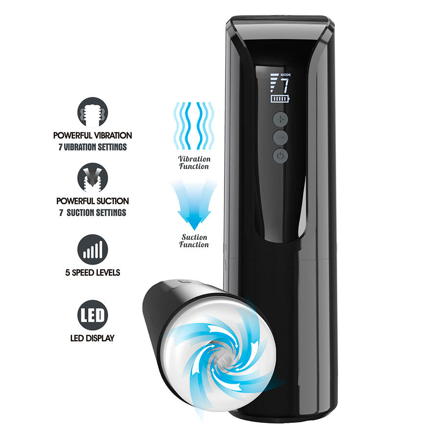 PRETTY LOVE – LARISSA VIBRATING SUCTION MASTURBATOR