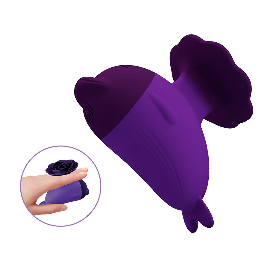 PRETTY LOVE Dolphin – Mini-Vibrator mit Clip
