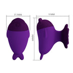 PRETTY LOVE Dolphin – Mini-Vibrator mit Clip