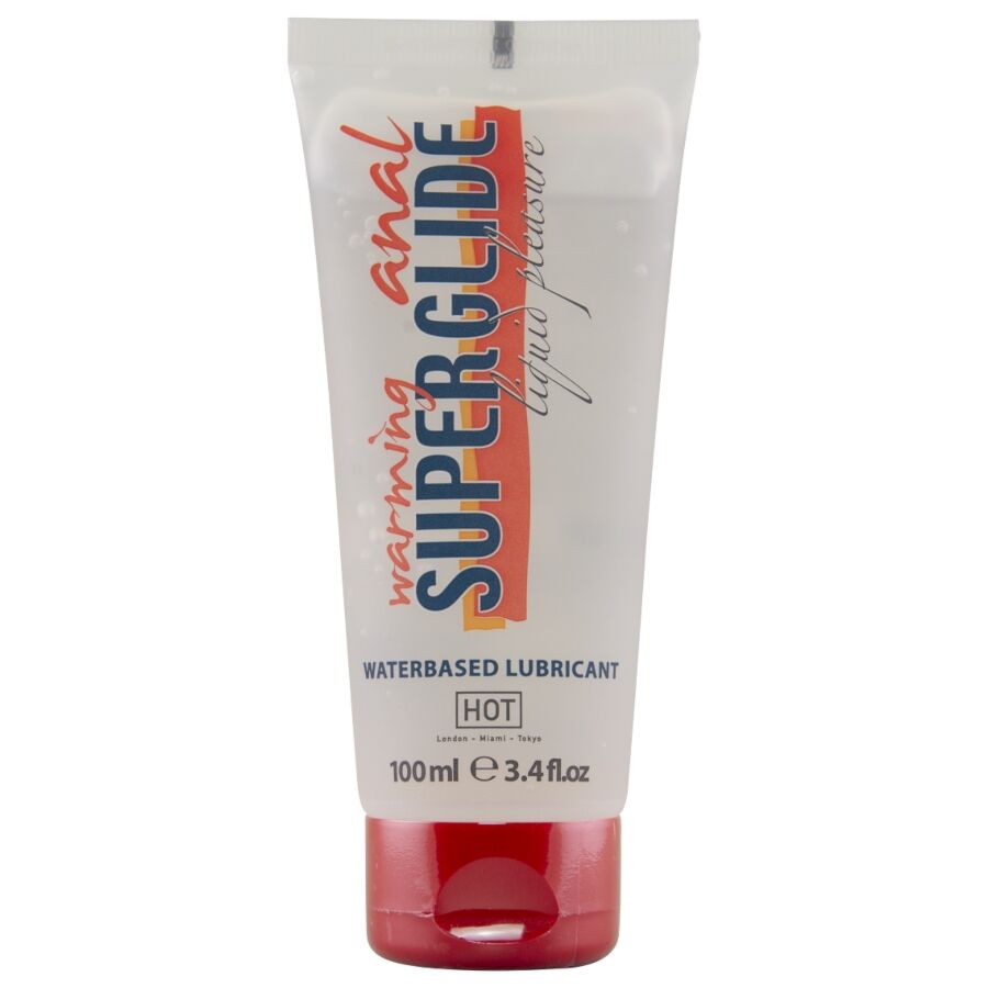 HOT Anal Superglide – Flüssiges Gleitmittel auf Wasserbasis, 100 ml