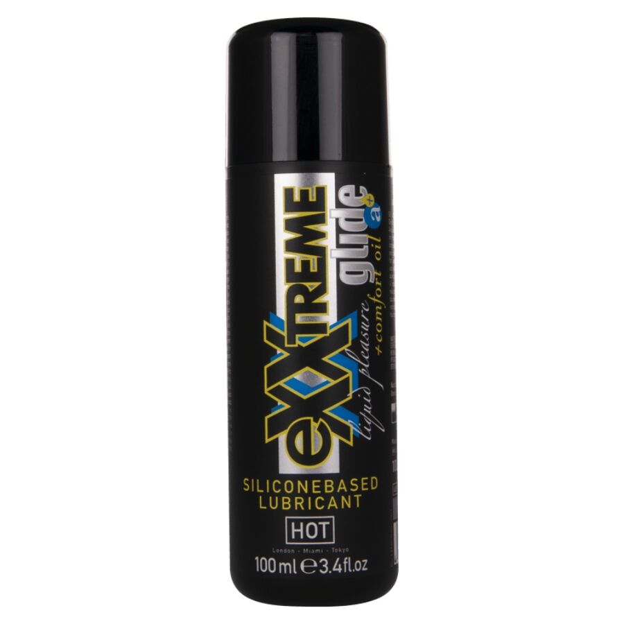 HOT – EXXTREME GLIDE LUBRIFICANTE A BASE DI SILICONE + OLIO COMFORT A+ ML