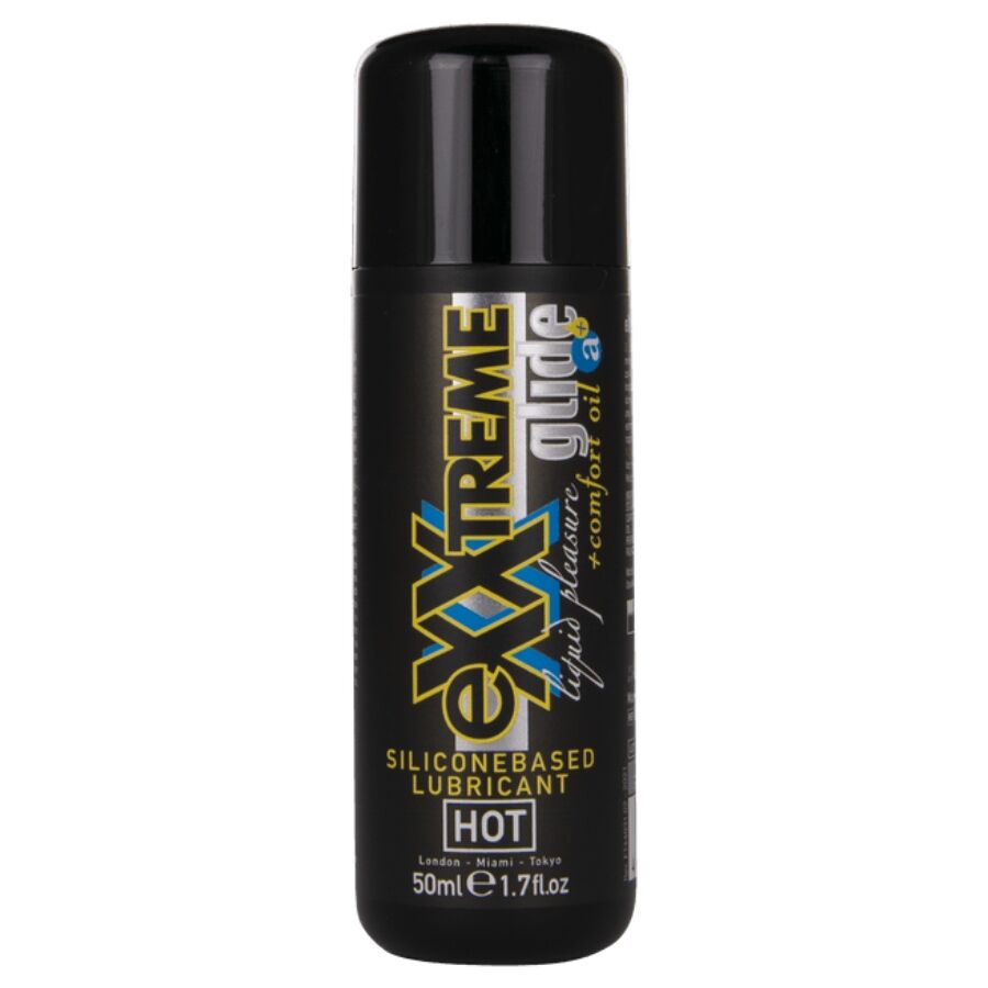 HOT – EXXTREME GLIDE LUBRIFICANTE A BASE DI SILICONE + OLIO COMFORT A+ ML