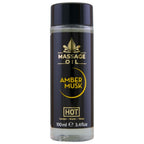 HOT – Massageöl Amber & Moschus, 100 ml
