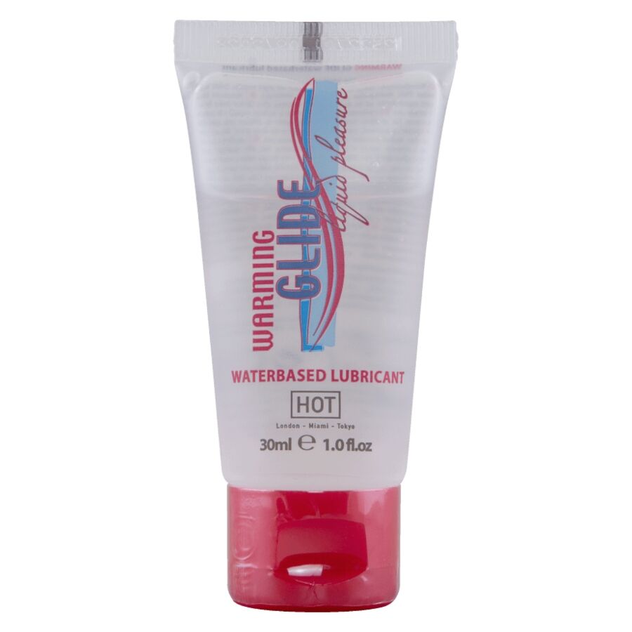HOT – WARMING GLIDE LIQUID PLEASURE WATERBASED LUBRICANT ML