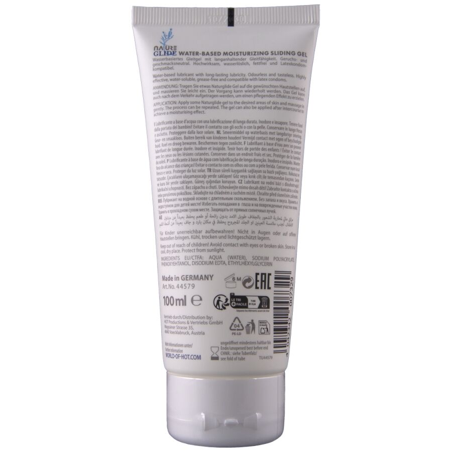 Hot Nature Glide – Gleitmittel auf Wasserbasis, 100 ml