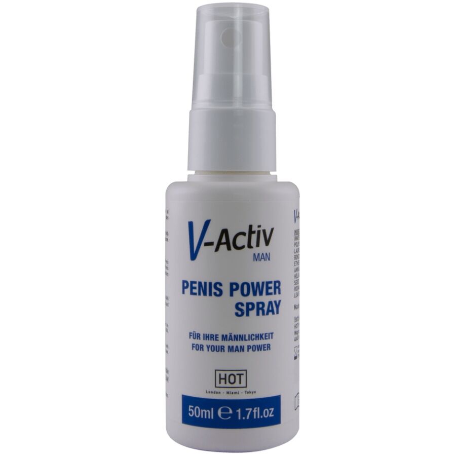 HOT – V-ACTIV, SPRAY STIMULANT POUR LE PÉNIS, 50 ML