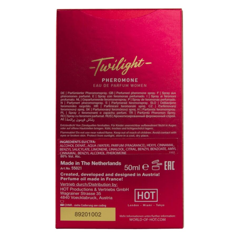 HOT – TWILIGHT PHEROMONE PARFUM WOMEN 50 ML