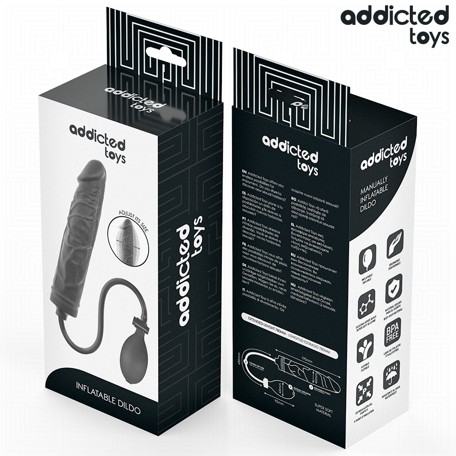 ADDICTED TOYS – Aufblasbarer Dildo Modell 4