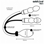 ADDICTED TOYS – Aufblasbarer Doppel-Analplug Modell 1