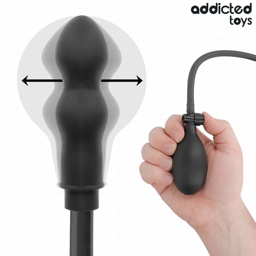 ADDICTED TOYS – Aufblasbarer Doppel-Analplug Modell 1