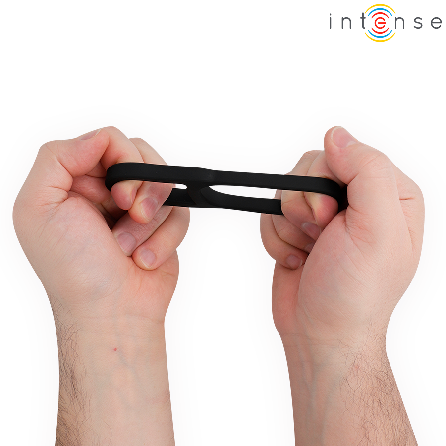 INTENSE – CONLETH ADJUSTABLE DOUBLE PENIS RING MODEL 3