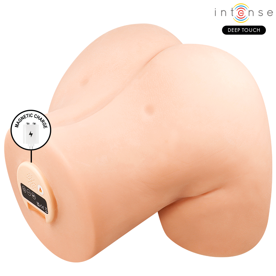 INTENSE DEEP TOUCH – JULIA MASTURBATORE VAGINALE CON ASPIRAZIONE, CALORE, VIBRAZIONE ED EFFETTI VOCALI CON TELECOMANDO 9 KG